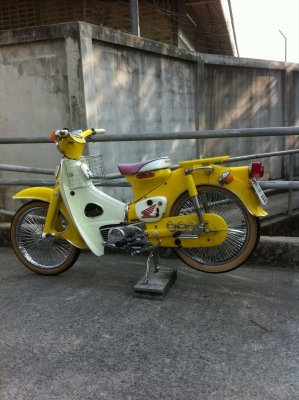 Honda C70 เครื่องเดิม ถังแยก สภาพเยี่ยม ทะเบียนแท้