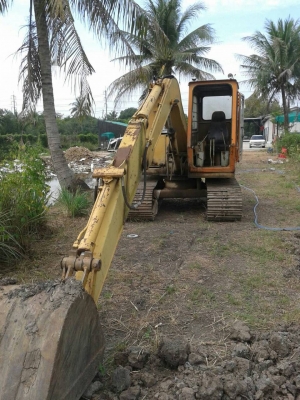 ขายด่วน แม็คโคร KOMATSU PC60-1 สภาพพร้อมใช้งาน เครื่องปั้มดี พร้อมทำงาน โซ่ช่วงล่างสวย เอวแน่น รถทำงานยุครับ เอกสารสัญญาซื้อขาย