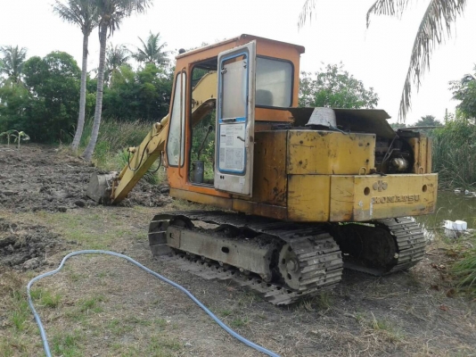 ขายด่วน แม็คโคร KOMATSU PC60-1 สภาพพร้อมใช้งาน เครื่องปั้มดี พร้อมทำงาน โซ่ช่วงล่างสวย เอวแน่น รถทำงานยุครับ เอกสารสัญญาซื้อขาย