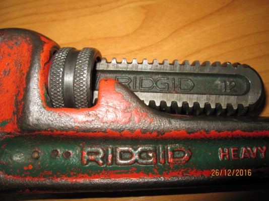 ประแจคอม้าขาเดี่ยว Ridgid Made in USA. ของแท้แน่นอน