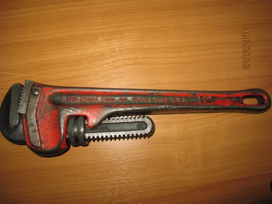 ประแจคอม้าขาเดี่ยว Ridgid Made in USA. ของแท้แน่นอน