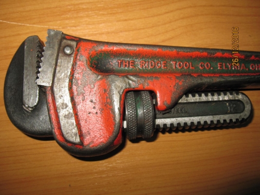 ประแจคอม้าขาเดี่ยว Ridgid Made in USA. ของแท้แน่นอน