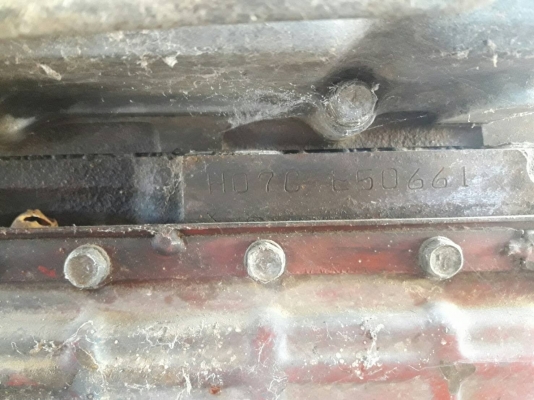 43.000ขายเครื่อง HIno. hO7c -185แรง เครื่องดีพร้อมใช้งาน ยงลงจากรถเกี่ยว วางเครื่องใหญ่กว่าเดิม