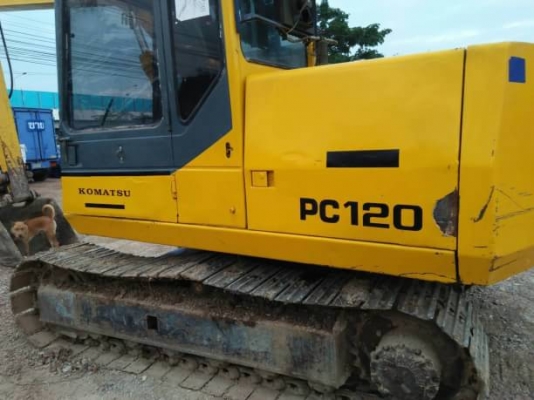 ขายรถขุด โคมัตสุ พีซี 120-5 เอกสารสัญญา ซื้อขายพร้อมใช้