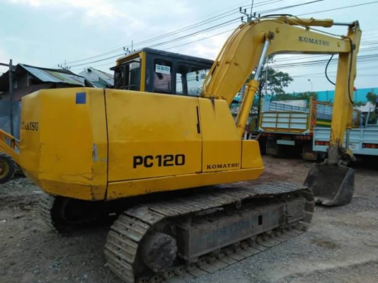 ขายรถขุด โคมัตสุ พีซี 120-5 เอกสารสัญญา ซื้อขายพร้อมใช้