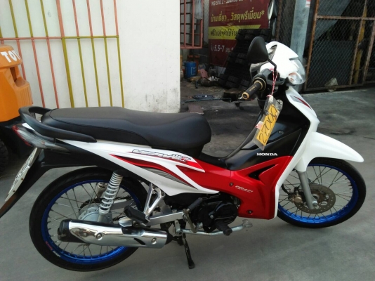 ขายด่วนHonda wave 110i ปี55 สีแดงขาวสวยพร้อมใช้