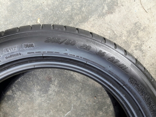MICHELIN Pilot Sport3 205 50 ZR16สัปดาห์30ปี2015 ลงพื้นปลายปี2015 สภาพสวยมากๆดอกเยอะมากๆไม่มีปะ 1.คู่งามๆสุดคุ้ม