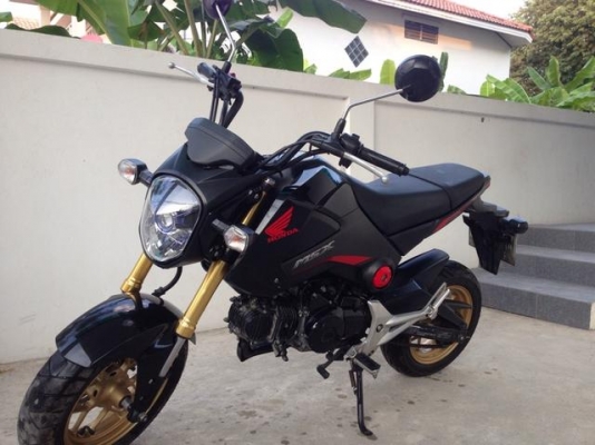 Honda MSX 125 หัวฉีดสวย ปลายปี2015 ใหม่ไร้ตำหนิ
