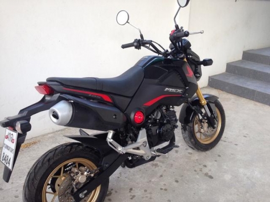 Honda MSX 125 หัวฉีดสวย ปลายปี2015 ใหม่ไร้ตำหนิ