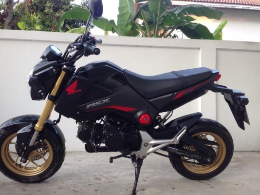 Honda MSX 125 หัวฉีดสวย ปลายปี2015 ใหม่ไร้ตำหนิ