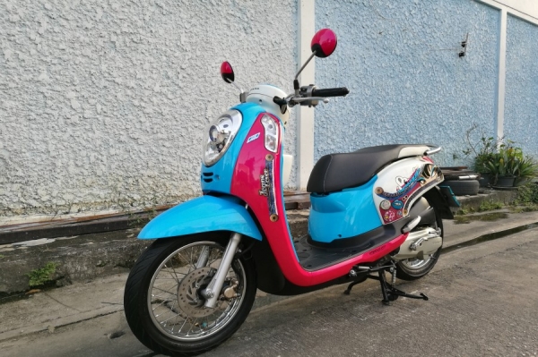 Scoopy i 2014 วิ่ง3000โล รถบ้านแท้ มือเดียว เล่มชุดโอนครบ
