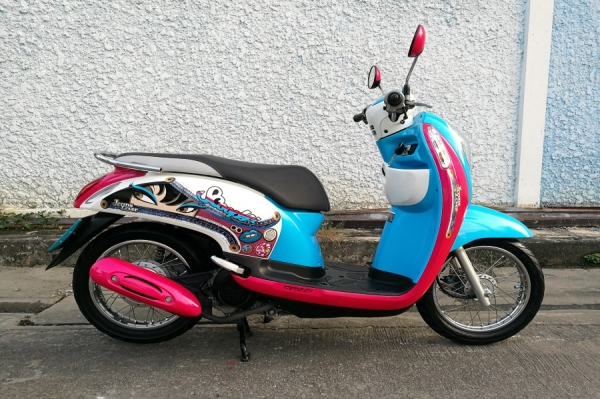 Scoopy i 2014 วิ่ง3000โล รถบ้านแท้ มือเดียว เล่มชุดโอนครบ