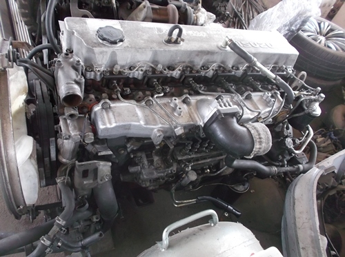 ขายเครื่อง ISUZU  6HA1  205แรงม้า   เครื่องนอกมีหมายเลข มีใบคุม  เครื่องฟิตติดดีมากๆ