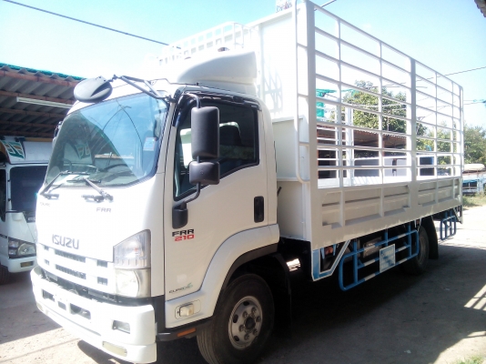 6 ล้อกลาง Euro.3 ISUZU  FRR 210 แรงม้า+คอมมอนเรว  *ยาว 5.60 ม.* รถสวยเดิม+สวยจริง  รถห้างแท้  มีเล่มพร้อม