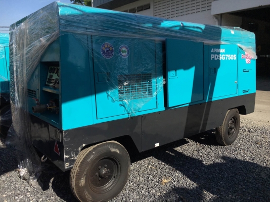 เครื่องปั๊มลม Airman PDSG750S : High Pressure 13บาร์ : 750cfm *Japan  โทร. 080-6565422 (หนิง)