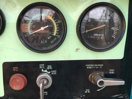 เครื่องปั๊มลม Airman PDSG750S : High Pressure 13บาร์ : 750cfm *Japan  โทร. 080-6565422 (หนิง)