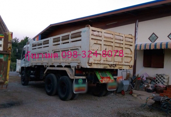 ขายรถสิบล้อดัมพ์ ISUZU เครื่อง 270 แรง euro1 - FXZ23NZP 2 เพลา ปี 43 เกียร์ ZF ยางใหม่ แอร์พร้อม ทะเบียนพร้อม