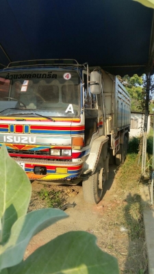 ขายรถสิบล้อดัมพ์ ISUZU jumbo เครื่อง 185 แรง - 2 เพลาดัมพ์มิเนียม ช่วงล่าง 240 เบรคทิฟฟี่ คัสซีสวย แอร์เย็น