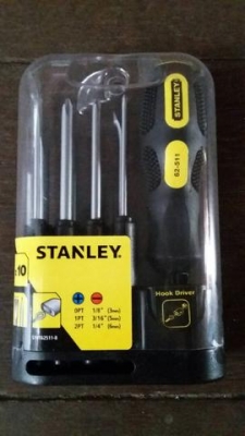 Stanley ไขควงอเนกประสงค์ชุด 9 ตัว รุ่น 62-511 ส่งฟรี Kerry Express