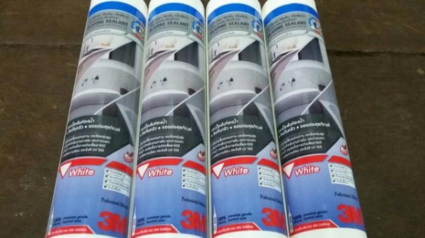 ซิลิโคน ไร้กรด กันเชื้อรา 3M ขาว 300ML ส่งฟรี Kerry Express