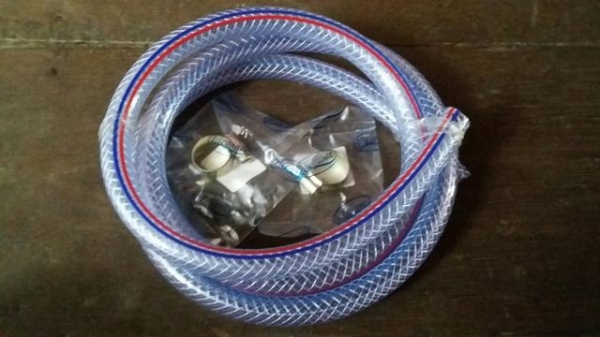 SCG สายยางนำแก๊ส ยาว 1.5 เมตร กับ เข็มขัดรัดสาย ส่งฟรี Kerry Express