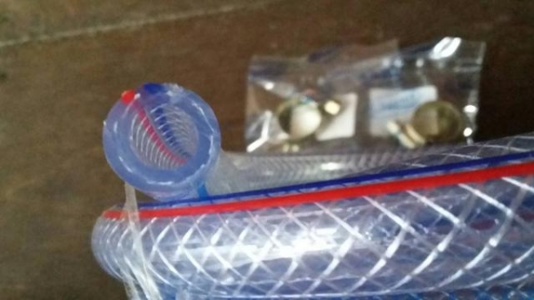 SCG สายยางนำแก๊ส ยาว 1.5 เมตร กับ เข็มขัดรัดสาย ส่งฟรี Kerry Express