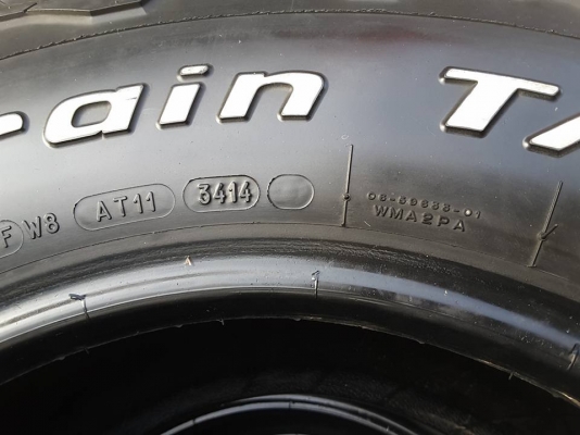 BF KO2 USA. 265-75-16 ปี 14 สภาพสวยๆ 1ชุด BF KO2 USA. 265-75-16 ปี 14 สภาพสวยๆ 1ชุด