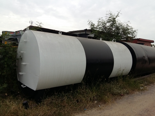 ขาย ถังน้ำมัน มือสอง ขนาด 12000 ลิตร สภาพสวยมาก หนา 5มิลกว้าง1.94ม.ยาว4.57ม.พร้อมใช้งานได้ค่ะ
