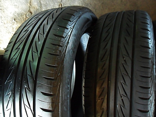 ยาง17 บริดสโตน215-55-17 ลงพื้นปี14 (4เส้น2,500) ดอกหนา 7 มิล