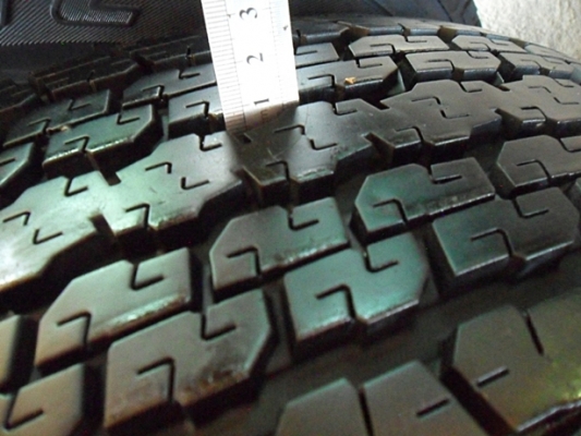 ยาง17กระบะสูง บริดสโตน 255-65-17ลงพื้นปี14 (2เส้น1,900)ดอกหนา1เซ็น