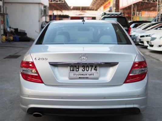 MerCeDes BenZ C200 KOM สีบรอนซ์เงิน ปี 2009