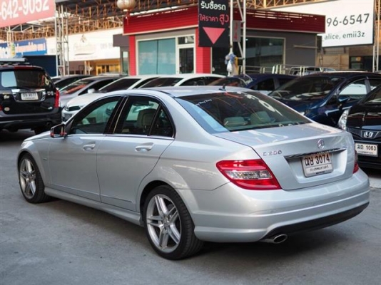 MerCeDes BenZ C200 KOM สีบรอนซ์เงิน ปี 2009