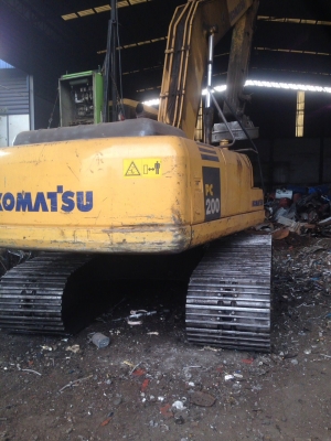 ขายแบคโฮpc200-7รถสภาพพร้อมใช้งานใส่บุ๊งกี๊ใหม่ใส่ให้