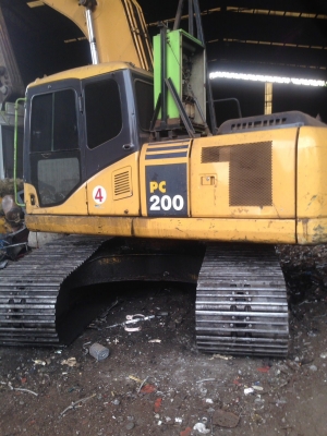 ขายแบคโฮpc200-7รถสภาพพร้อมใช้งานใส่บุ๊งกี๊ใหม่ใส่ให้