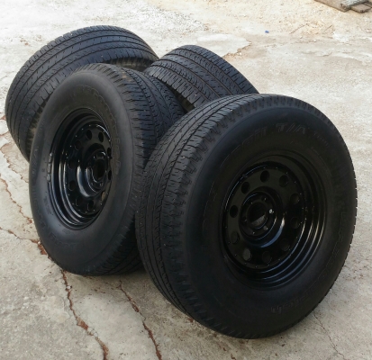 ขายล้อ สำหรับ NAVARA 16x8 ออฟ 0 พร้อมยาง