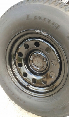 ขายล้อ สำหรับ NAVARA 16x8 ออฟ 0 พร้อมยาง