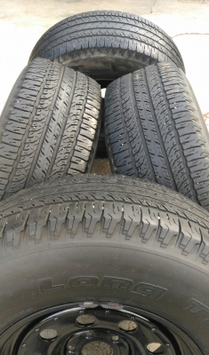 ขายล้อ สำหรับ NAVARA 16x8 ออฟ 0 พร้อมยาง