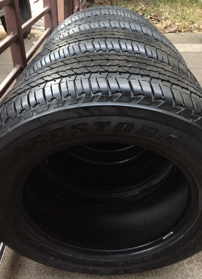 ยาง Bridgestone 255 60 18 ดอกเต็ม ใช้ยาว ราคาไม่แพง