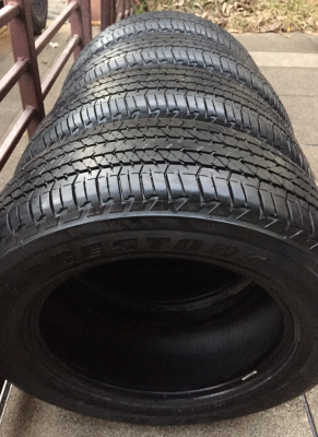 ยาง Bridgestone 255 60 18 ดอกเต็ม ใช้ยาว ราคาไม่แพง