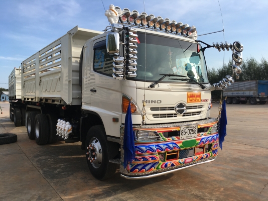 ขายด่วน344 แรง ปี57 รถสวยใช้น้อย วิ่ง89000โล ใส่ของได้30ตัน