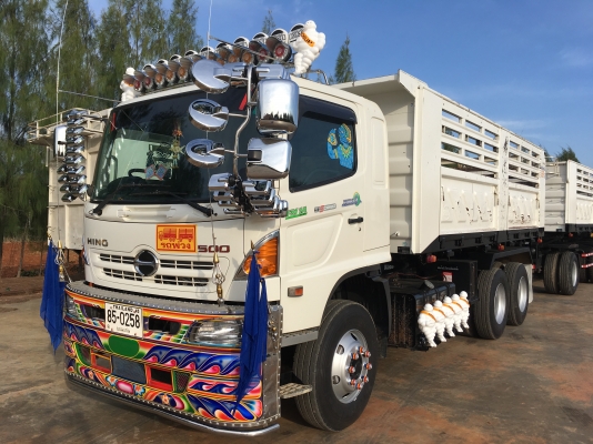 ขายด่วน344 แรง ปี57 รถสวยใช้น้อย วิ่ง89000โล ใส่ของได้30ตัน