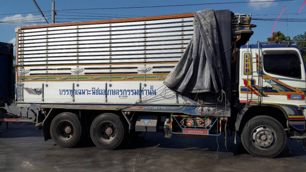 ขายด่วน344 แรง ปี57 รถสวยใช้น้อย วิ่ง89000โล ใส่ของได้30ตัน