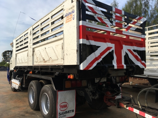 ขายด่วน344 แรง ปี57 รถสวยใช้น้อย วิ่ง89000โล ใส่ของได้30ตัน