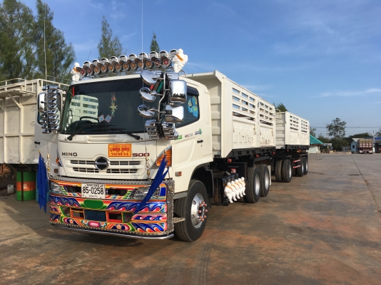 ขายด่วน344 แรง ปี57 รถสวยใช้น้อย วิ่ง89000โล ใส่ของได้30ตัน