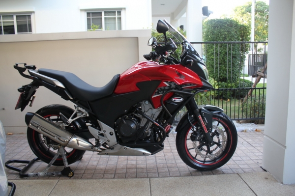 HONDA CB500X 2014(ABS) รถสวยสภาพป้ายแดงพร้อมของแต่ง
