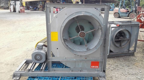 ** SOLD ** โบวเวอร์ ดูด-เป่า KRUGER 5.5 HP 380V สวยๆครบๆพร้อมใช้งาน