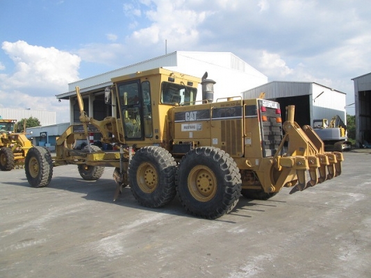รถเกรดถนน Caterpillar 140H#2ZK03451 มือสองนำเข้า สภาพสวย ยังไม่เคยใช้งานในไทย