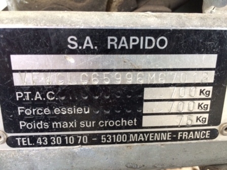 ขายรถบ้านนำเข้า RAPIDO จากยุโรป