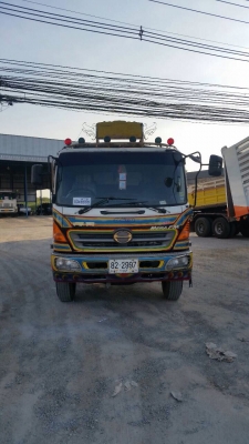 ขายรถพ่วงดัมพ์ Hino mega เครื่อง 260 แรง ปี 48 กระบะดัมพ์มิเนียม ลูก 3 เพลายัด แอร์พร้อม ยาง 80\% ทะเบียนพร้อม ขายรถพ่วงดัมพ์ Hino mega เครื่อง 260 แรง ปี 48 กระบะดัมพ์มิเนียม ลูก 3 เพลายัด แอร์พร้อม ยาง 80\% ทะเบียนพร้อม