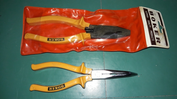 ขายคีมปากงอBOKER MADE IN GERMANY ด้ามกันไฟฟ้า1000V